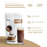 Cocosutra Lite- Sugar Free Caramel Drinking Chocolate Mix Cocosutra