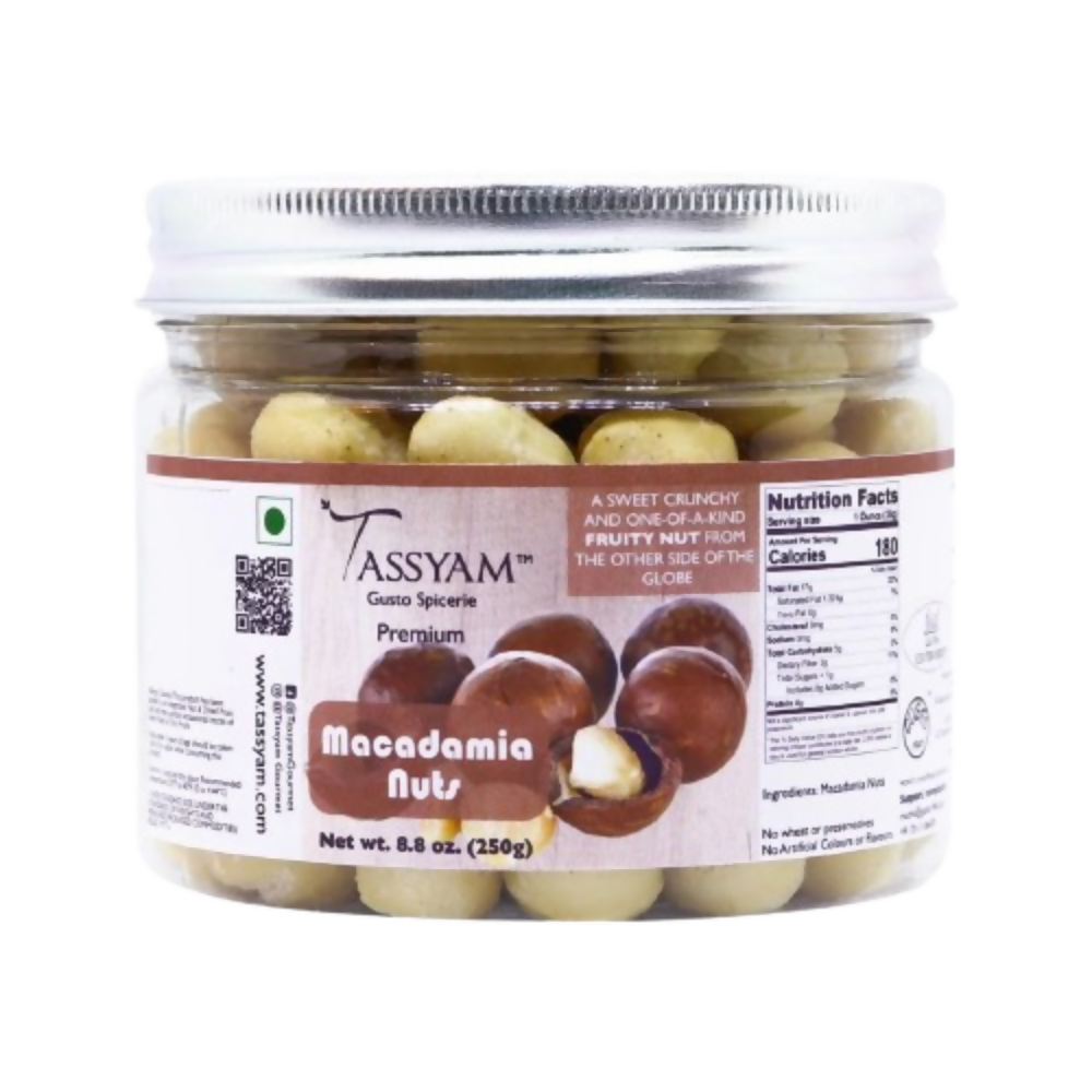 Tassyam Organics Exotic Macadamia Nuts - Safuron