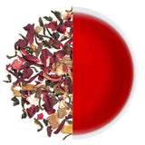 Teabox Organic Hibiscus Cinnamon Clove Green Tea Loose Leaves Teabox