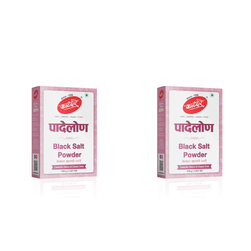 Katdare Foods Black Salt Powder (Padelon) - Safuron