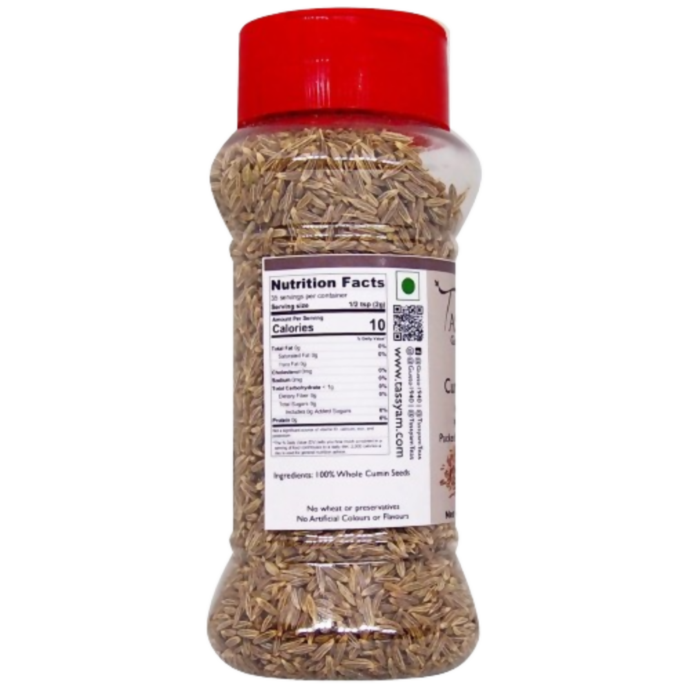 Tassyam Organics Cumin Seeds Tassyam Organics