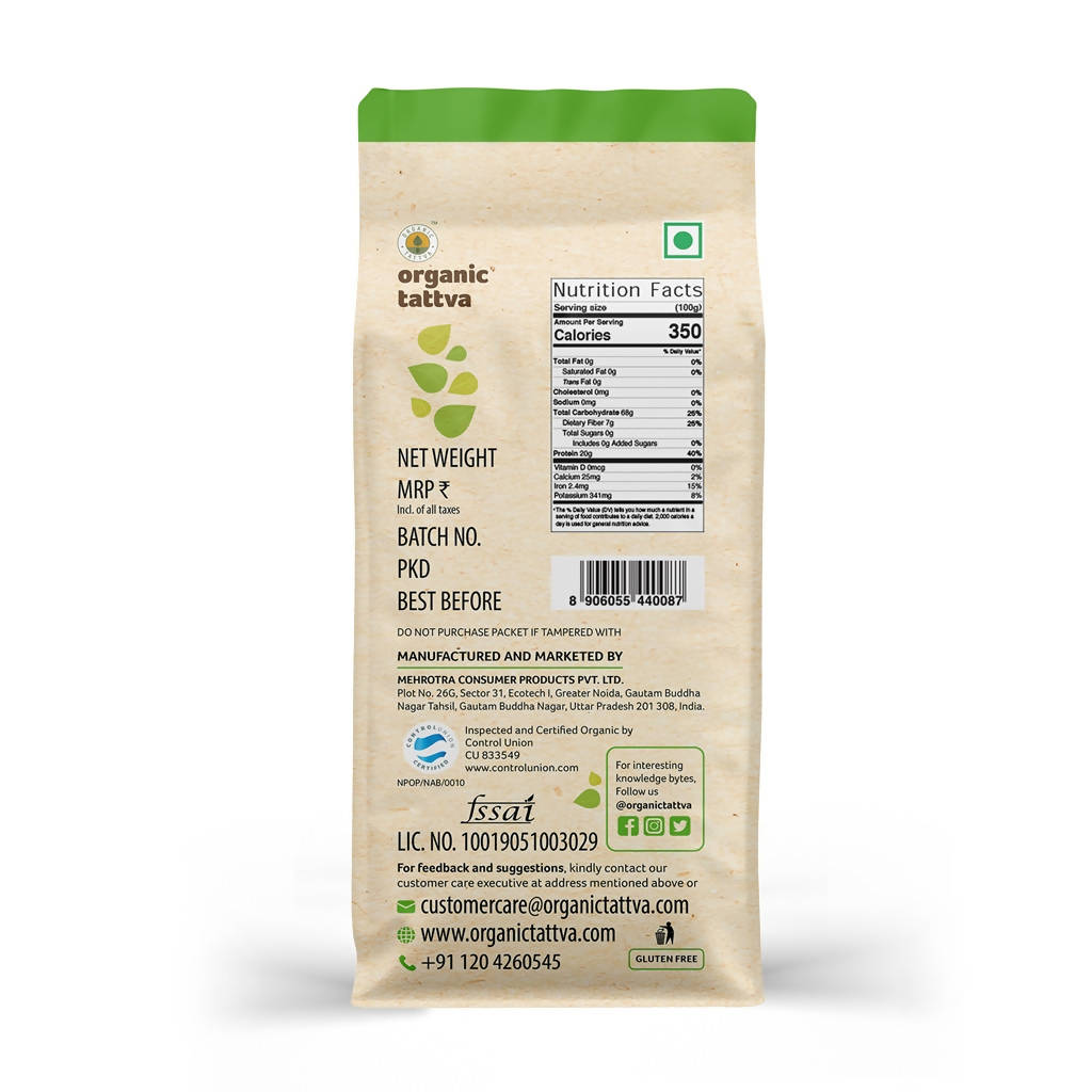 Organic Tattva Masoor Malka Whole Organic Tattva
