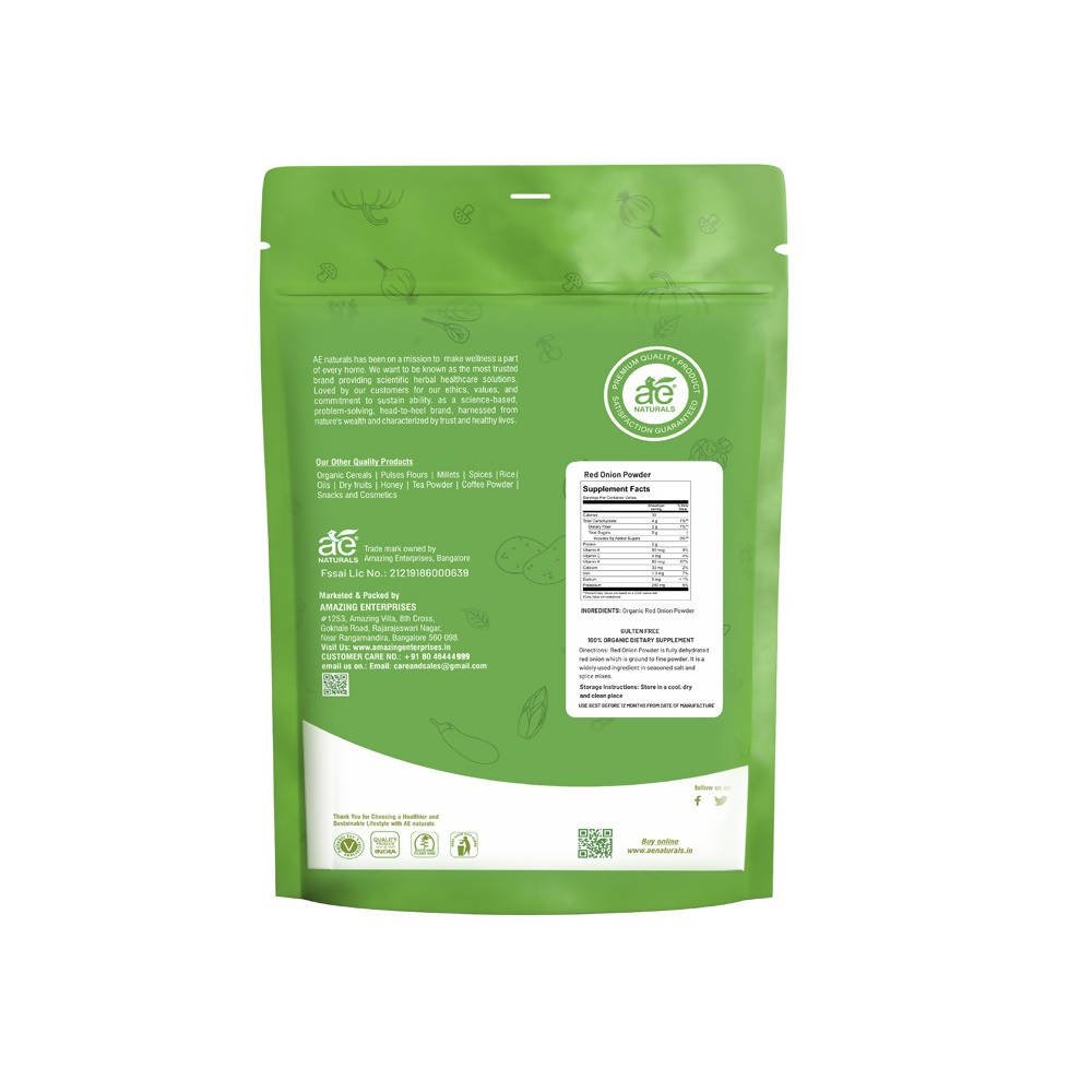 Ae Naturals Red Onion Powder Ae Naturals