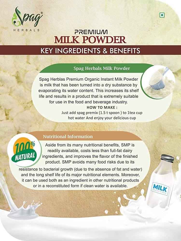 Spag Herbals Premium Instant Milk Powder Spag Herbals