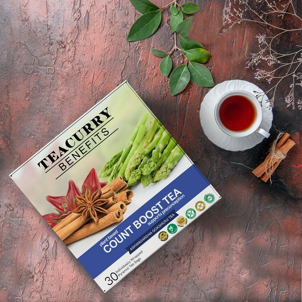 Teacurry Count Boost Tea For Men Teacurry