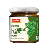 Priya Low Salt Coriander Leaves Pickle - Safuron