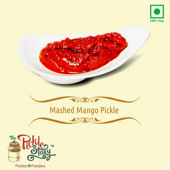 The Pickle Story Mashed Mango with Garlic Pickle – Udikkina Thokku The Pickle Story