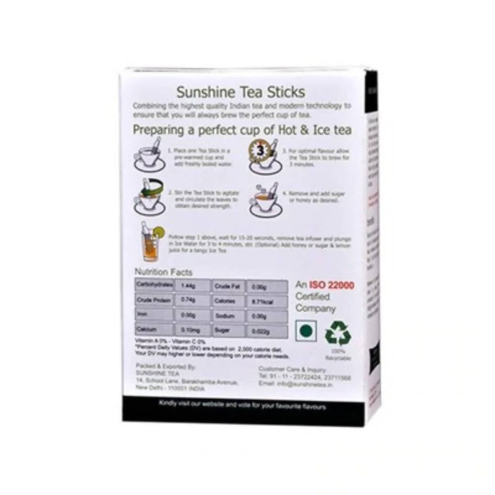 Sunshine Tea Tulsi Green Tea Sticks Sunshine Tea