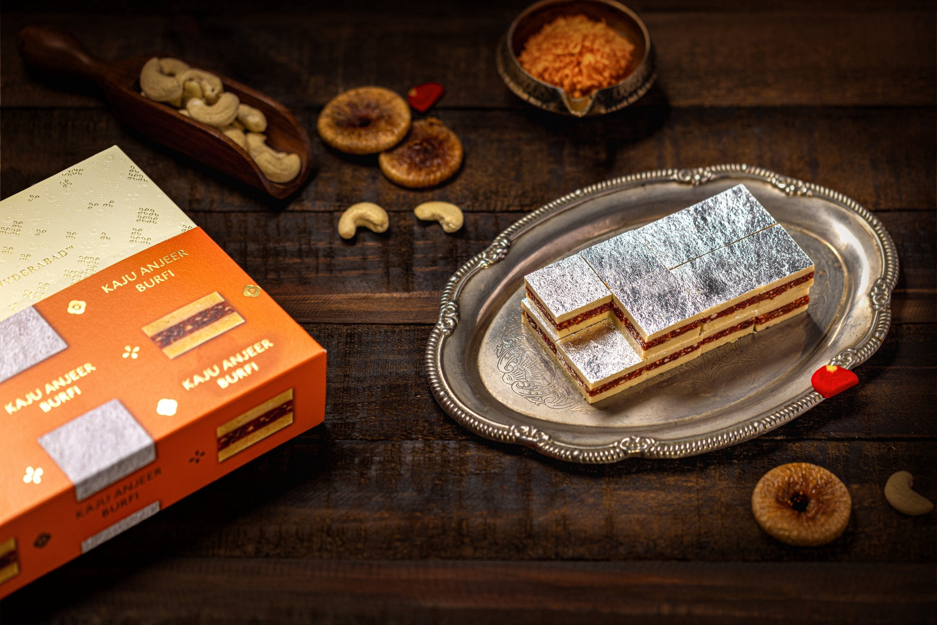 Almond House Kaju Anjeer Burfi (MAP) - Safuron