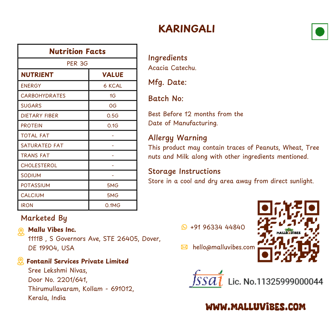 Mallu Vibes Karingali Mallu Vibes