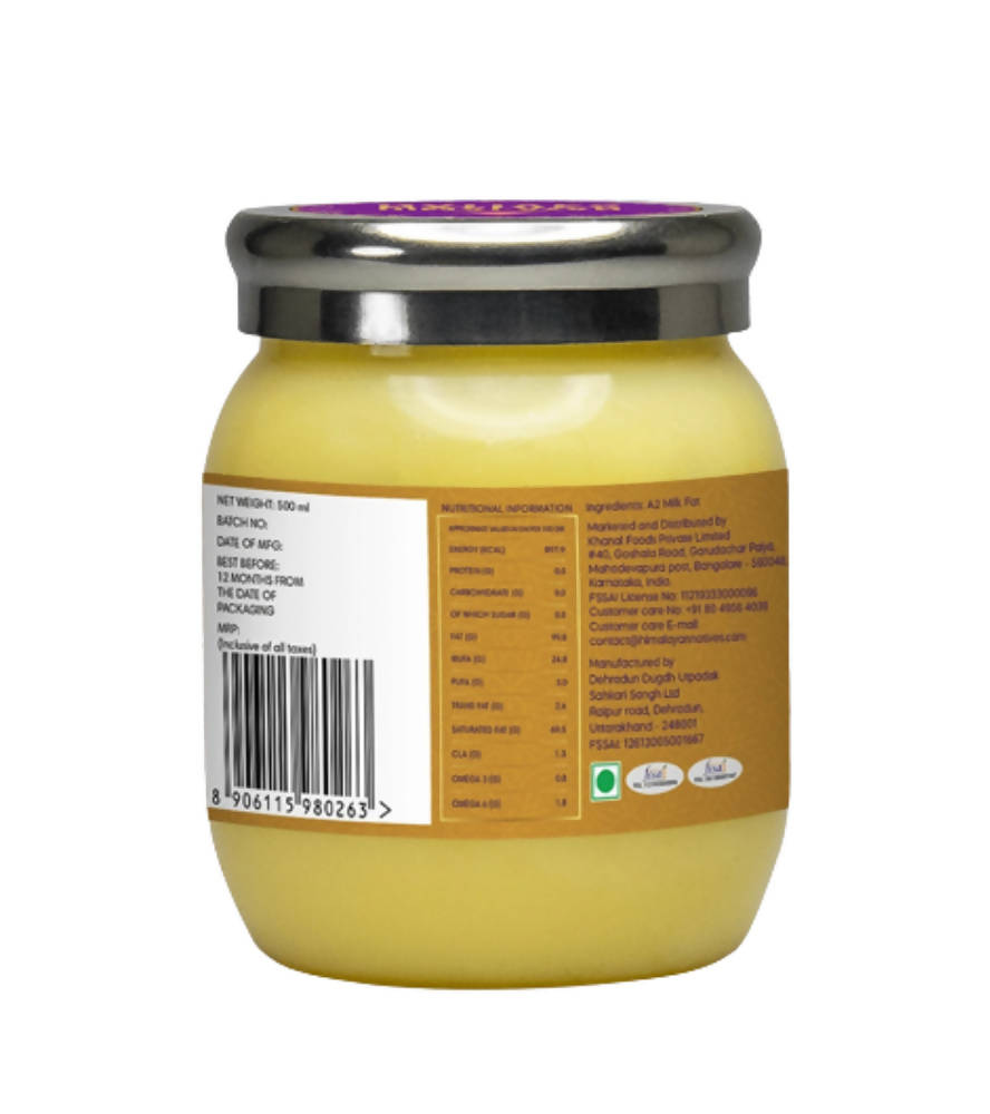 Himalayan Natives A2 Badri Cow Ghee | 100% Desi Cow Ghee | Vedic Bilona Method Ghee Himalayan Natives