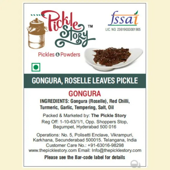 The Pickle Story Gongura Pickle The Pickle Story