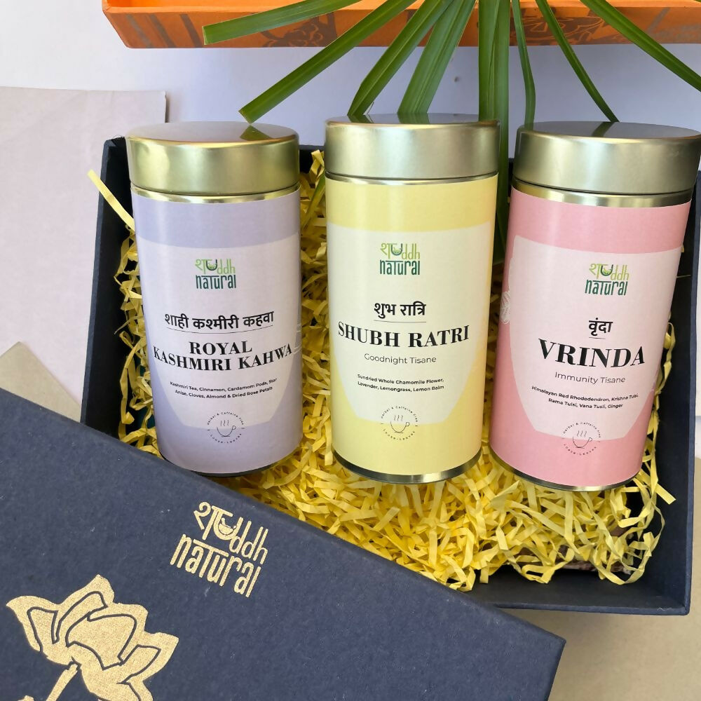 Shuddh Natural Festive Diwali Gift Hamper - Tea Tisane Shuddh Natural