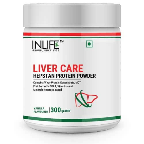 Inlife Liver Care Hespan Protein Powder Vanilla Flavour Inlife