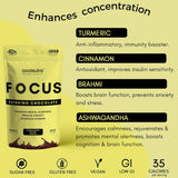 Cocosutra Lite - Focus - Sugar Free Drinking Chocolate Mix Cocosutra