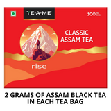 TE-A-ME Classic Assam Black Tea Bags TE-A-ME