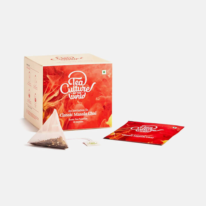 Tea Culture Classic Masala Chai Tea Bags Tea Culture of The World