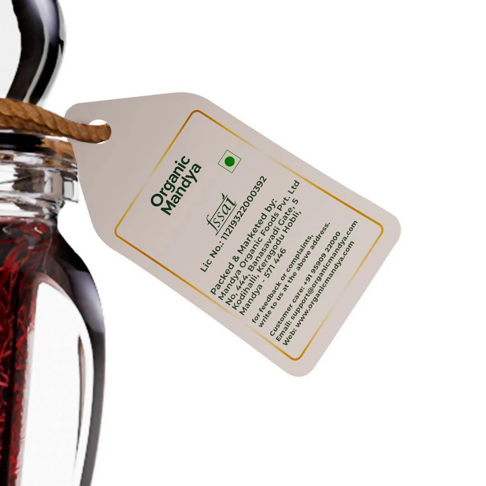 Organic Mandya Kashmiri Saffron Organic Mandya