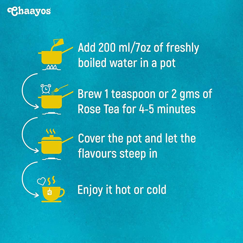 Chaayos Herbal Rose Tea Chaayos