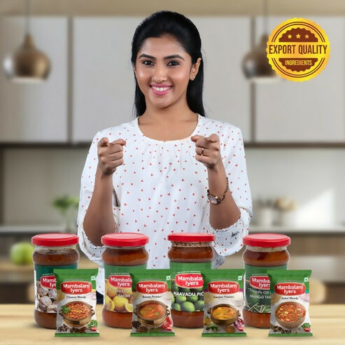 Mambalam Iyers Super Masala Mix & Pickle Mega Pack Mambalam Iyers