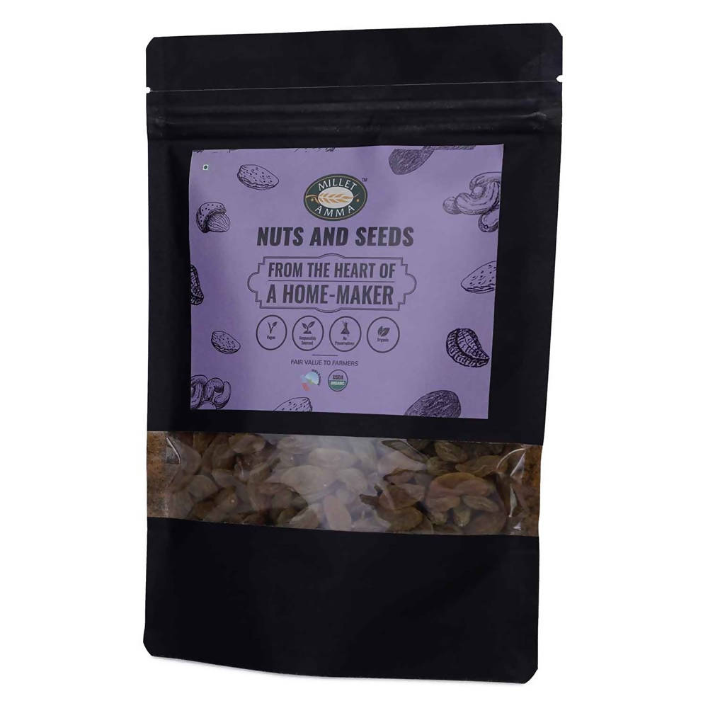 Millet Amma Organic Raisins - Dry Grapes Millet Amma