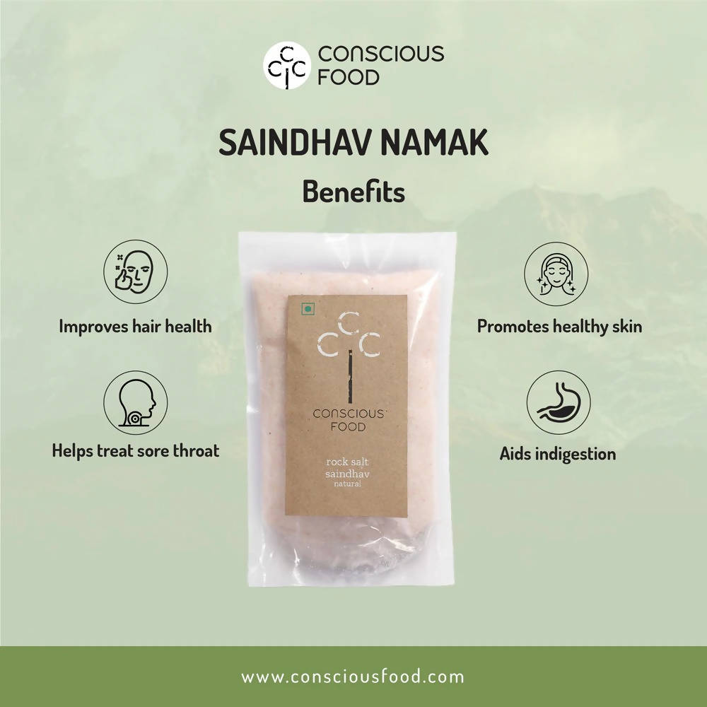 Conscious Food Rock Salt (Saindhav) Conscious Food
