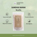Conscious Food Rock Salt (Saindhav) Conscious Food