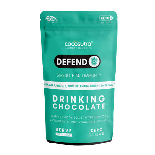 Cocosutra Lite - Defend - Sugar Free Drinking Chocolate Mix - Safuron
