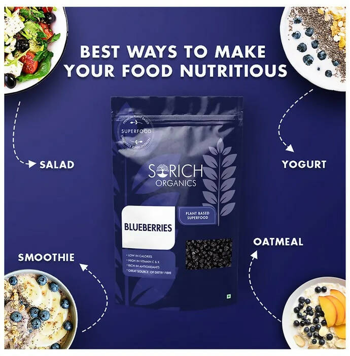 Sorich Organics Plant Based Superfood Blue Berries Sorich
