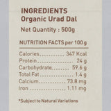 Pure & Sure Urad Dal Split Organic Pulses Pure & Sure