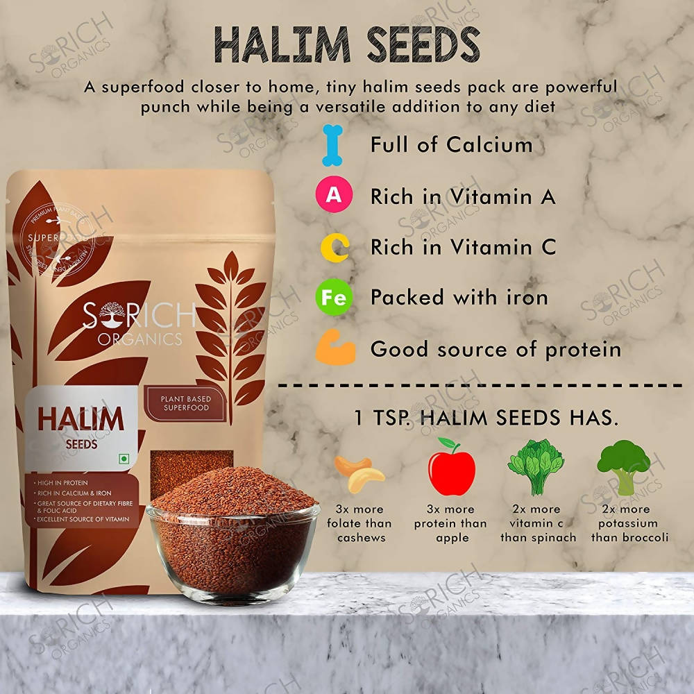 Sorich Organics Halim Seeds / Garden Cress Seeds Sorich Organics