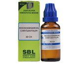 SBL Homeopathy Rhododendron Chrysanthum Dilution - Safuron