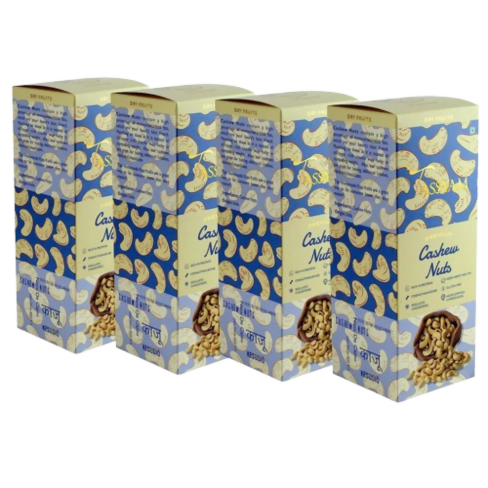 Tassyam Organics Premium Cashews w240 Grade - Box Tassyam Organics