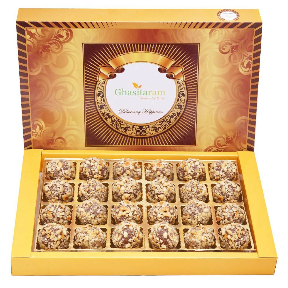 Ghasitaram Hazelnut Cashew Sweet Balls - Safuron
