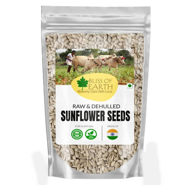 Bliss of Earth Raw & Dehulled Sunflower Seeds - Safuron