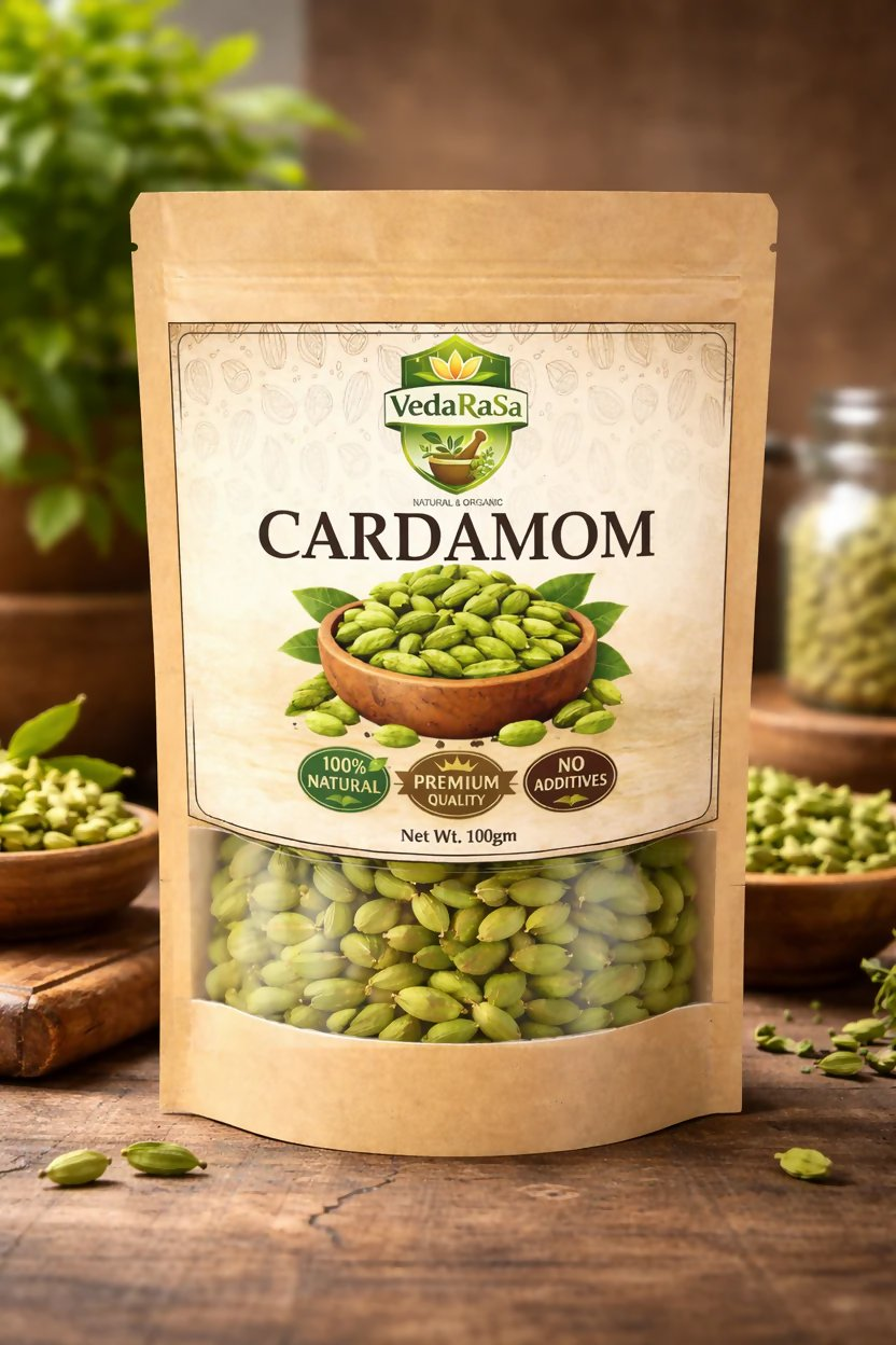 VedaRasa Raw Green Cardamom VedaRasa