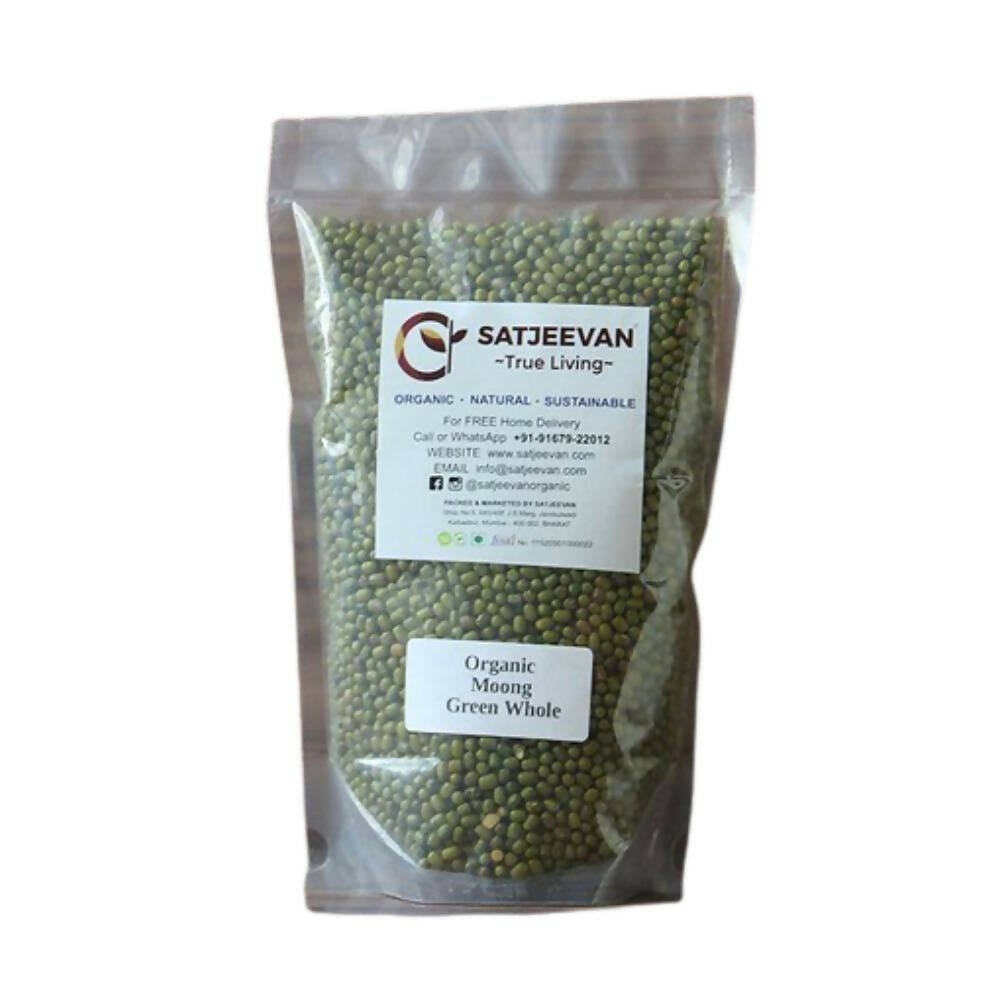 Satjeevan Organic Moong Green Whole Satjeevan