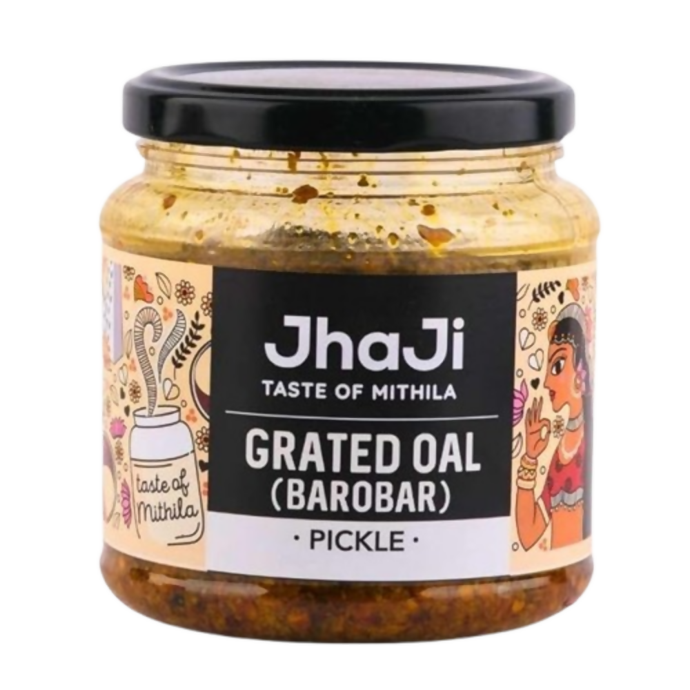 Jhaji Store Oal Ginger Chilli Mix Pickle - Safuron