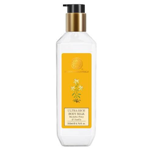 Forest Essentials Ultra-Rich Body Milk Mashobra Honey & Vanilla - Safuron