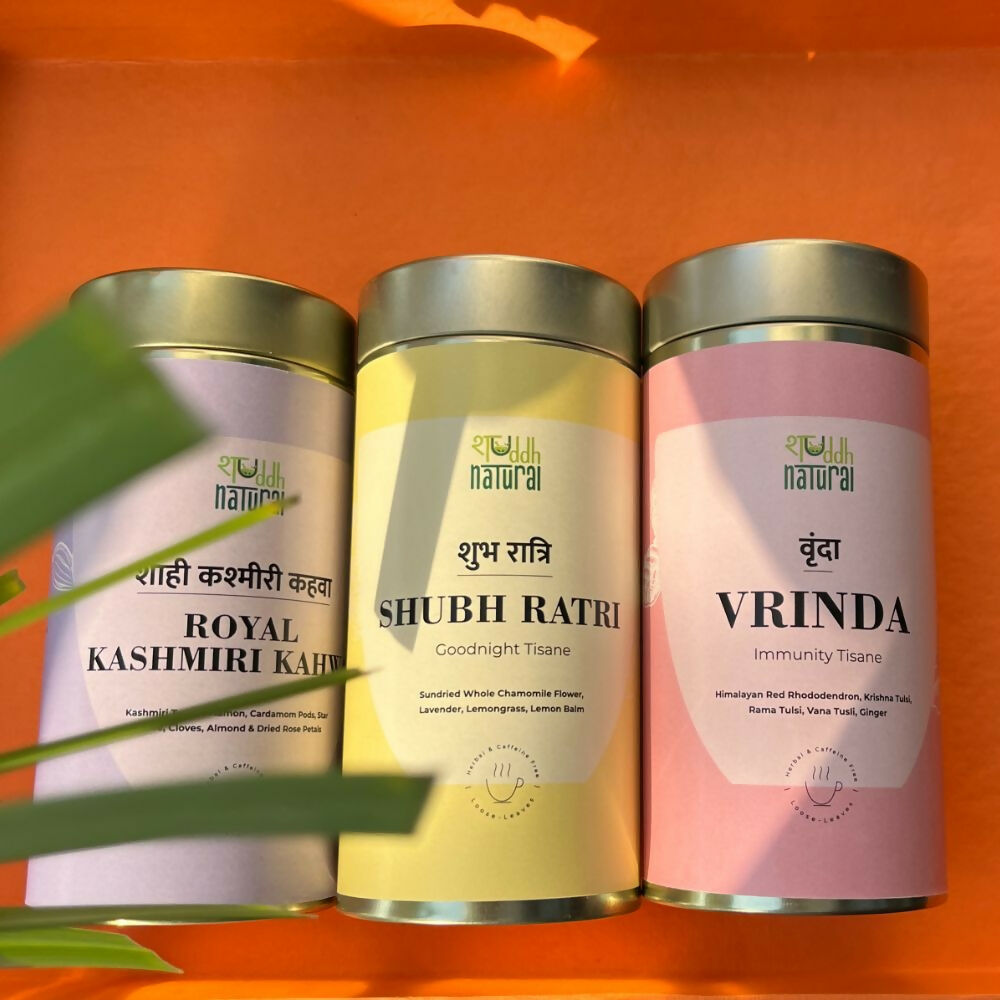 Shuddh Natural Festive Diwali Gift Hamper - Tea Tisane Shuddh Natural