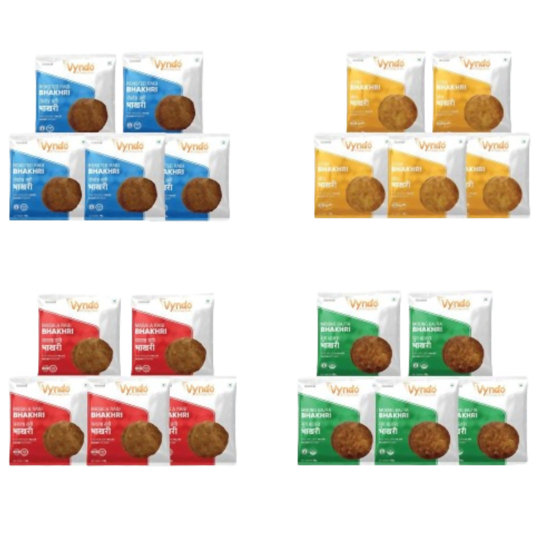 Vyndo Bhakhri Mini Snack Pack Combo Vyndo