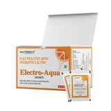 Nutrisrot Electro-Aqua Instant Hydration & Energy Drink Sachets Orange Flavour Nutrisrot