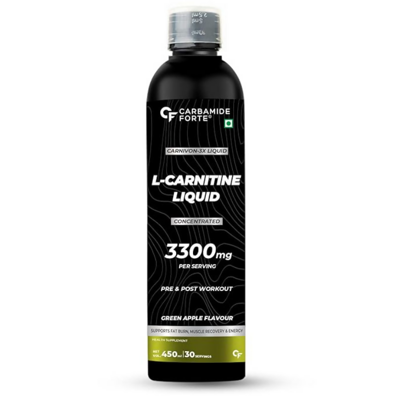 Carbamide Forte L-Carnitine 3300mg Liquid - Green Apple Carbamide Forte