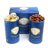 Ghasitaram Channa Laddoo & Chocolate Coated Almond Cans - Safuron