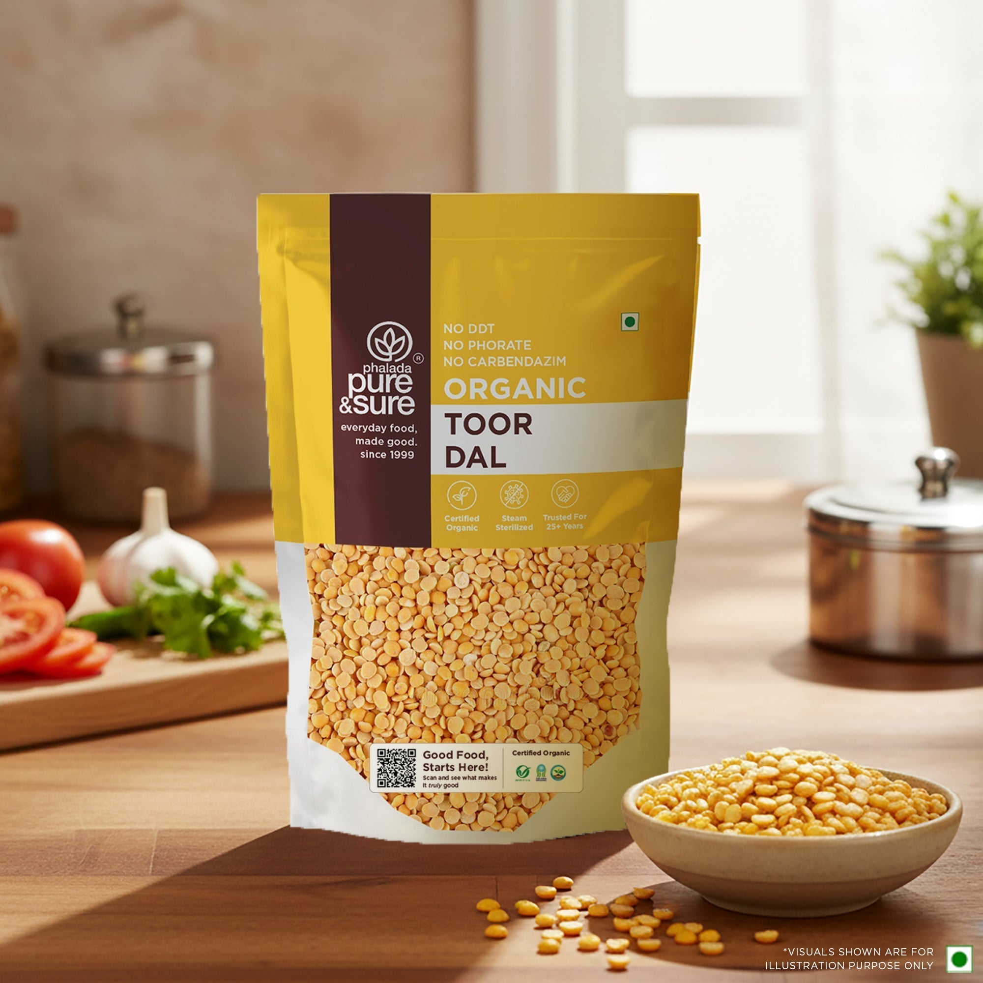 Pure & Sure Organic Toor Dal Pure & Sure
