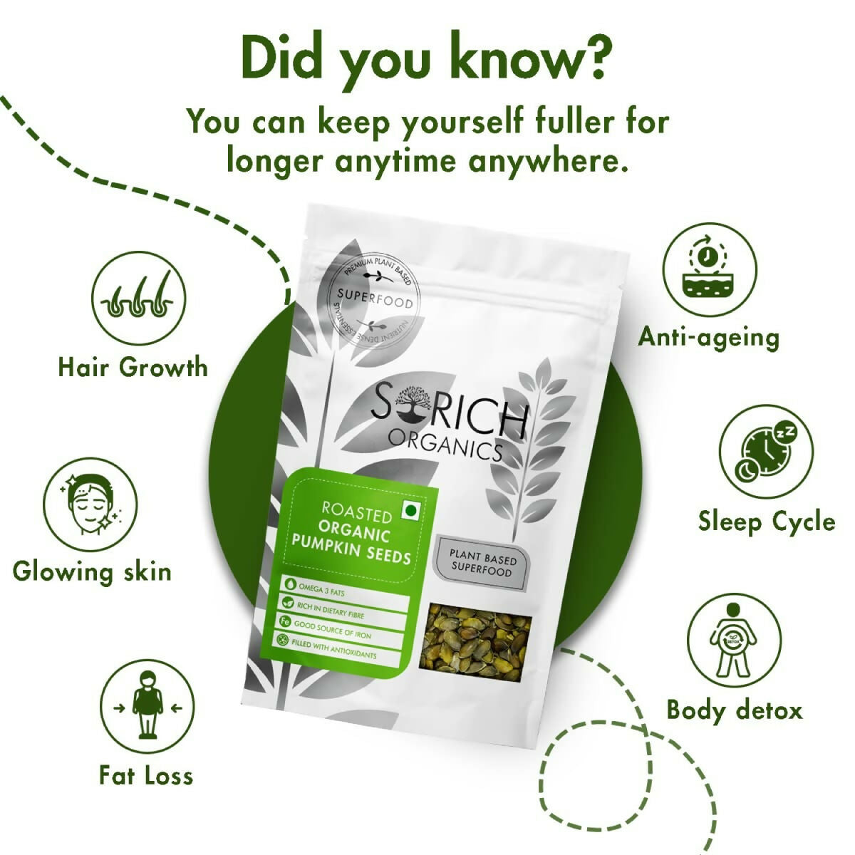 Sorich Organics Roasted Pumpkin Seeds Sorich