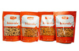 Vellanki Foods Namkeen Combo Pack (250g Each) - Muruku, Chegodi, Vampoosa, Mixture Vellanki Foods
