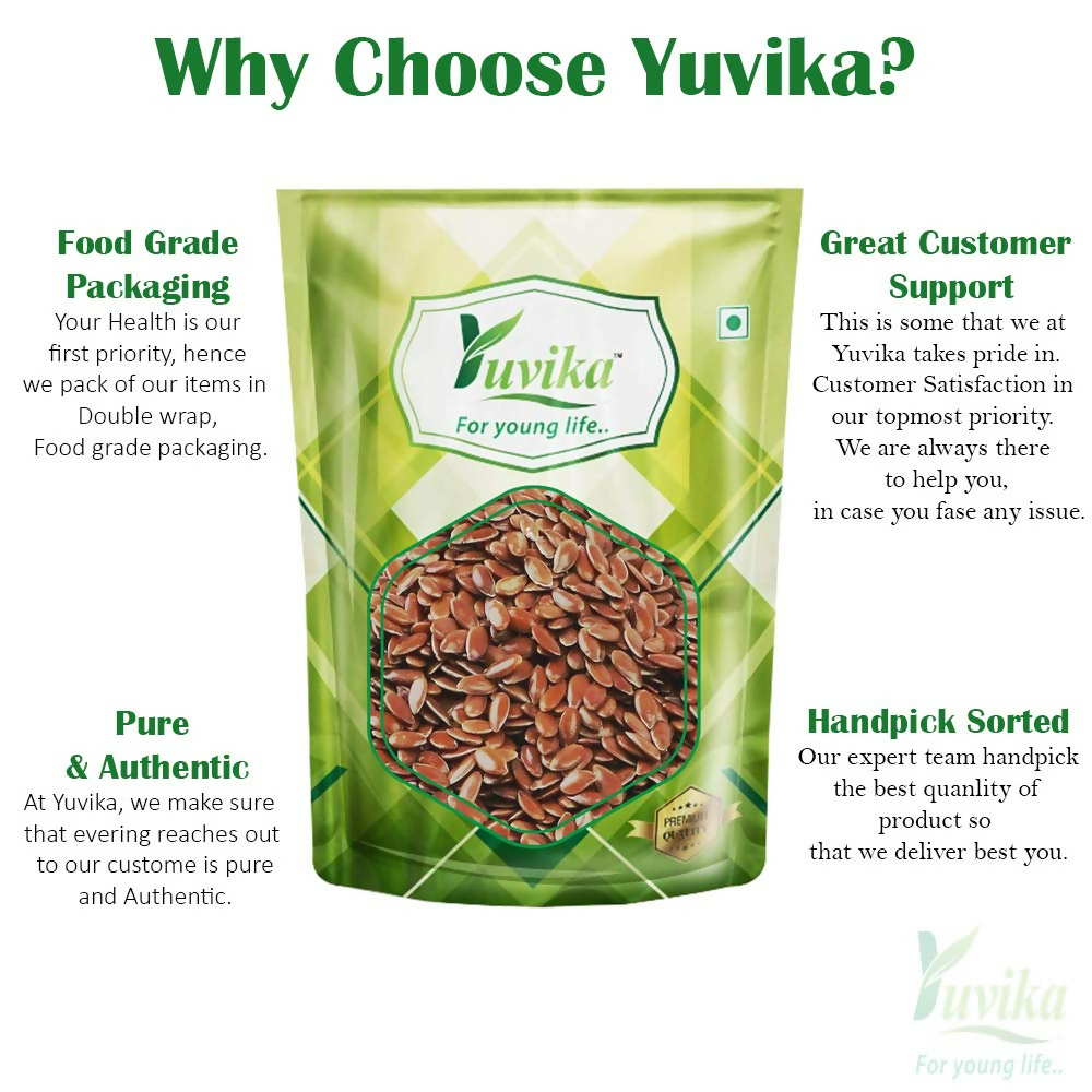 Yuvika Flax Seed - Alsi - Linum Usitatissimum Yuvika