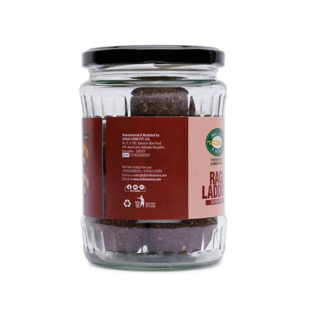 Millet Amma Ragi Laddoo- Made With Jaggery Millet Amma
