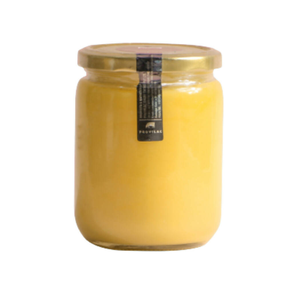 Provilac Pure Desi Gir Cow's A2 Ghee | Vedic Bilona method ghee | Handmade Curd churned | Grassfed, Cultured, Premium & Traditional Ghee Provilac
